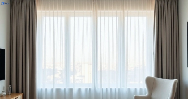 Restored vibrant drapes in cannon-hill QLD after Matty Curtain Cleaning